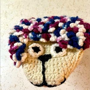 NEW!! Hand Crocheted Lion Hand Puppet NWOT